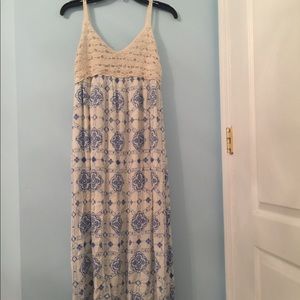 Bohemian Printed Maxi Dress